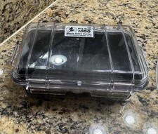 Pelican 1050 Micro Case Black/Clear Waterproof Durable Portable
