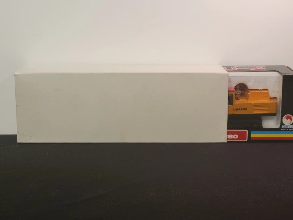 1:48 MITSUBISHI MS280 Excavator Construction Model By Shinsei With Box + Sleeve - Image 2 of 4