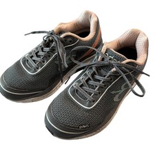Gravity Defyer G-Defy Ion Walking Shoes Womens 7 Grey Coral VersoShock Sneaker