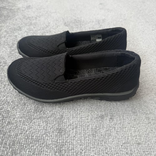 Skechers Shoes Womens Size 7 Wide Fit Air-Cooled Memory Foam Slip On Comfort