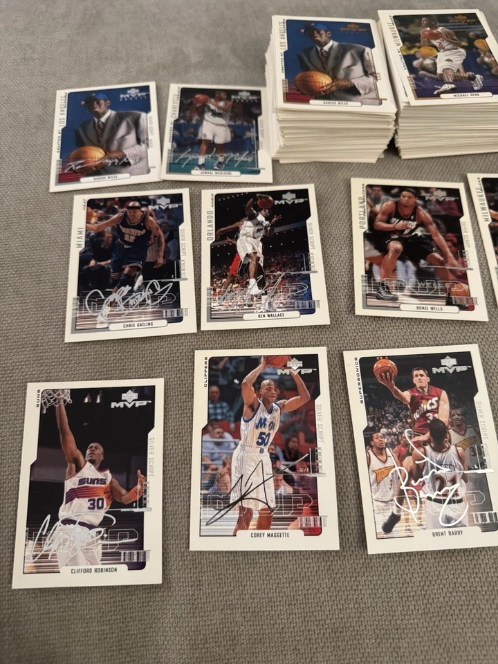 170+ ¡Lote de tarjetas! Upper Deck MVP 2000 - ¡¡Novatos, guiones plateados y más!!! Foto 2 de 4
