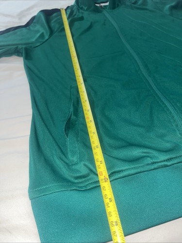 Jordan Craig Jacket Mens Large Green White Full Zip Bomber Coat Adult Track Gym - Picture 19 of 24