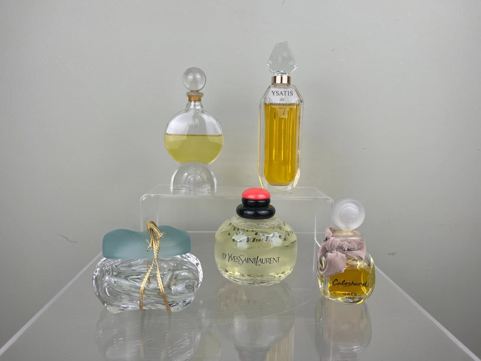 5 x Vintage Parfüm Factice Flaschen Sammler I Estée Lauder - Yves - RAR Vintage