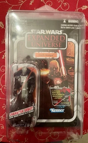 Hasbro Star Wars Vintage Collection VC96 Darth Malgus Unpunched Card!!! TVC 1.0