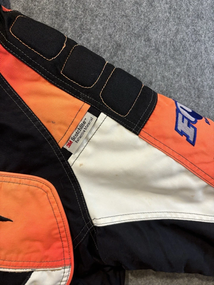 Youth Artic Cat Snowmobile Jacket Coat Orange Youth C10 - Imagem 4 de 4