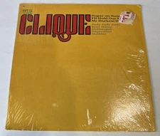 The Clique - Self Titled Lp White Whale vg+ In Shrink 