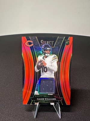 Caleb Williams Select Draft Selections Red Prizm #DSM-CWS (RC) Bears Rookie