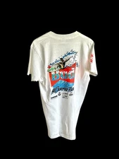 1989 Bud Pro Surfer Tour Tshirt Sz Large Los Angeles Vintage Surf
