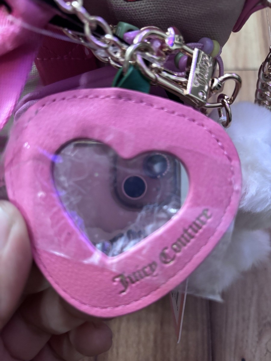 Juicy Couture EXCLUSIVE Strawberry Festival Mini Tote Bag Charms