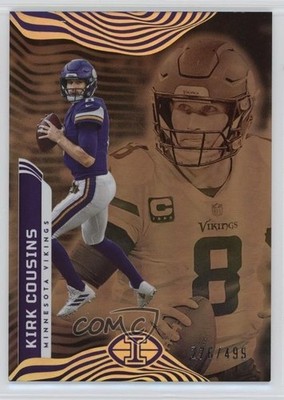 2022 Panini Illusions Trophy Collection Bronze /499 Kirk Cousins #63 1t2c