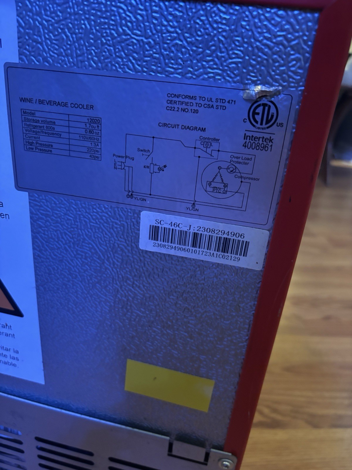 His Is A Coca-Cola Branded Commercial-style Mini Beverage Cooler Working Great