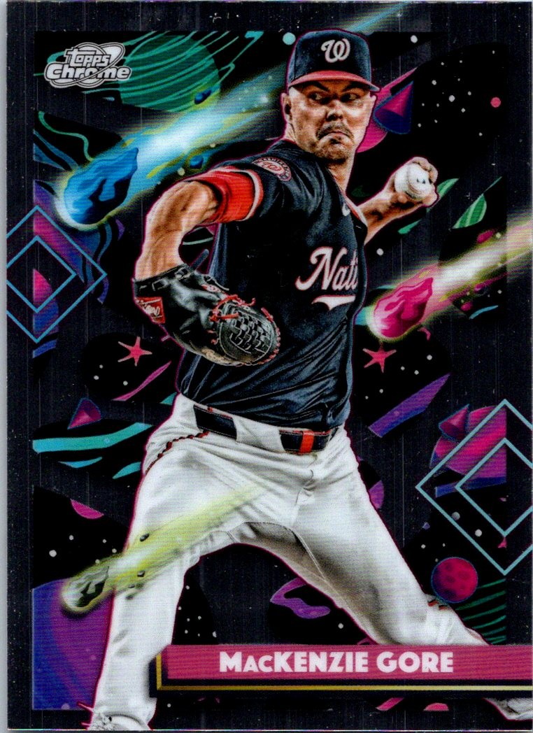 2025 Topps Chrome Cosmic #134 MacKenzie Gore