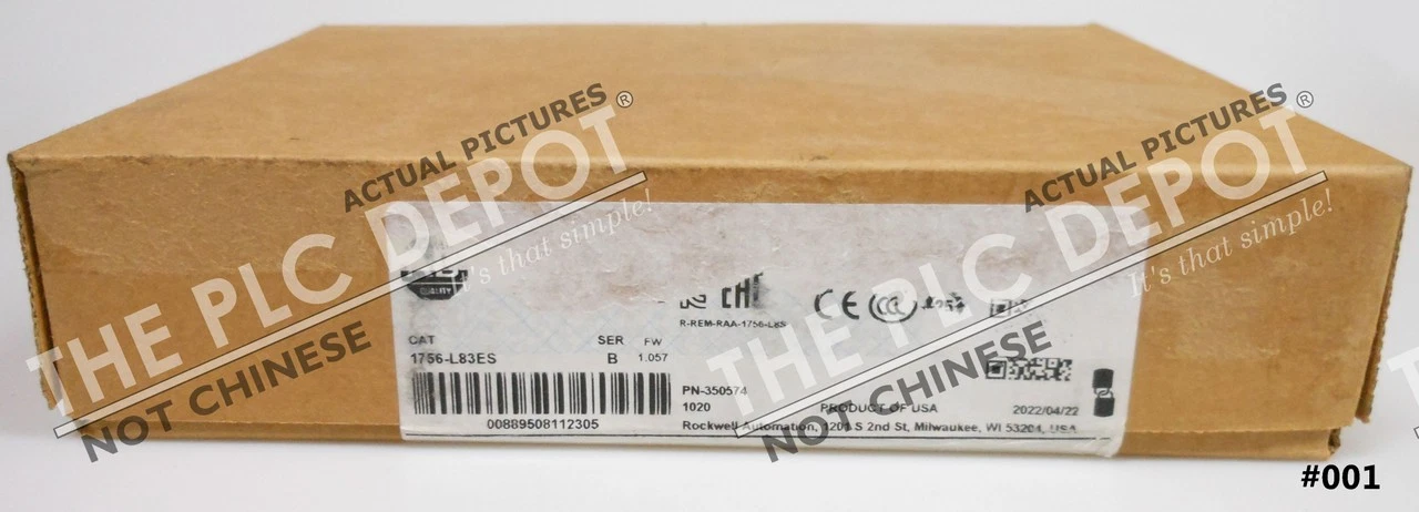 *READ* [REAL US SELLER] SEALED NEW Allen Bradley 1756-L83ES #001