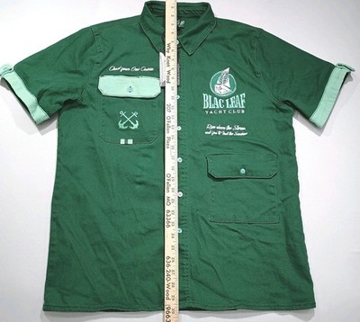 Wasted Youth ラガーシャツ オリーブグリーン Blac Leaf Yacht Club Shirt & Shorts Green Set Size L | eBay