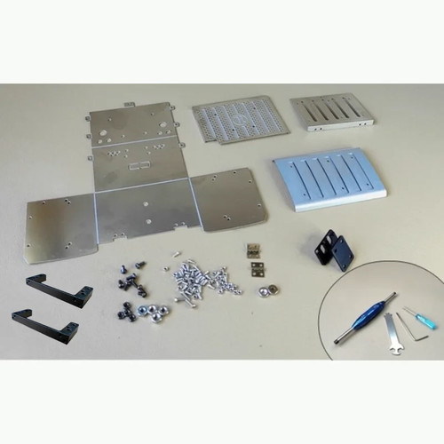 Simulation Metal Toolbox for 1/14 Tamiya RC Truck SCANIA 770S R620 VOLVO Car - Picture 16 of 19