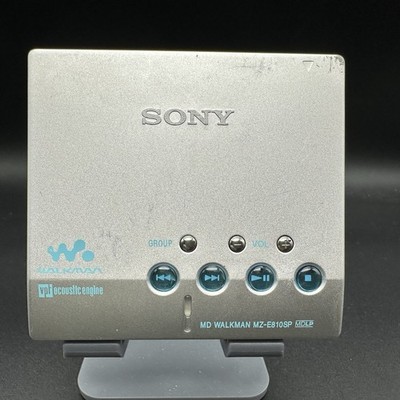 SONY MZ-E810SP Portable Minidisc Player with speaker Tested