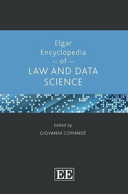 Elgar Encyclopedia of Law and Data Science by Giovanni Comand - 9781839104589