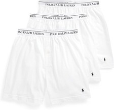 POLO RALPH LAUREN Underwear Boxers Pack, 3-Pack, Classic Fit Cotton Knit Boxer