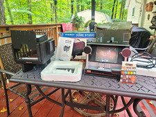 Sears 8mm Viewer-Editor Film Splicer w/ PoleStar Home Studio Transfer System