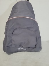 NO FRAME ARCH Graco Modes MDS Single Stroller Fabric Canopy Sun Shade Pink Gray