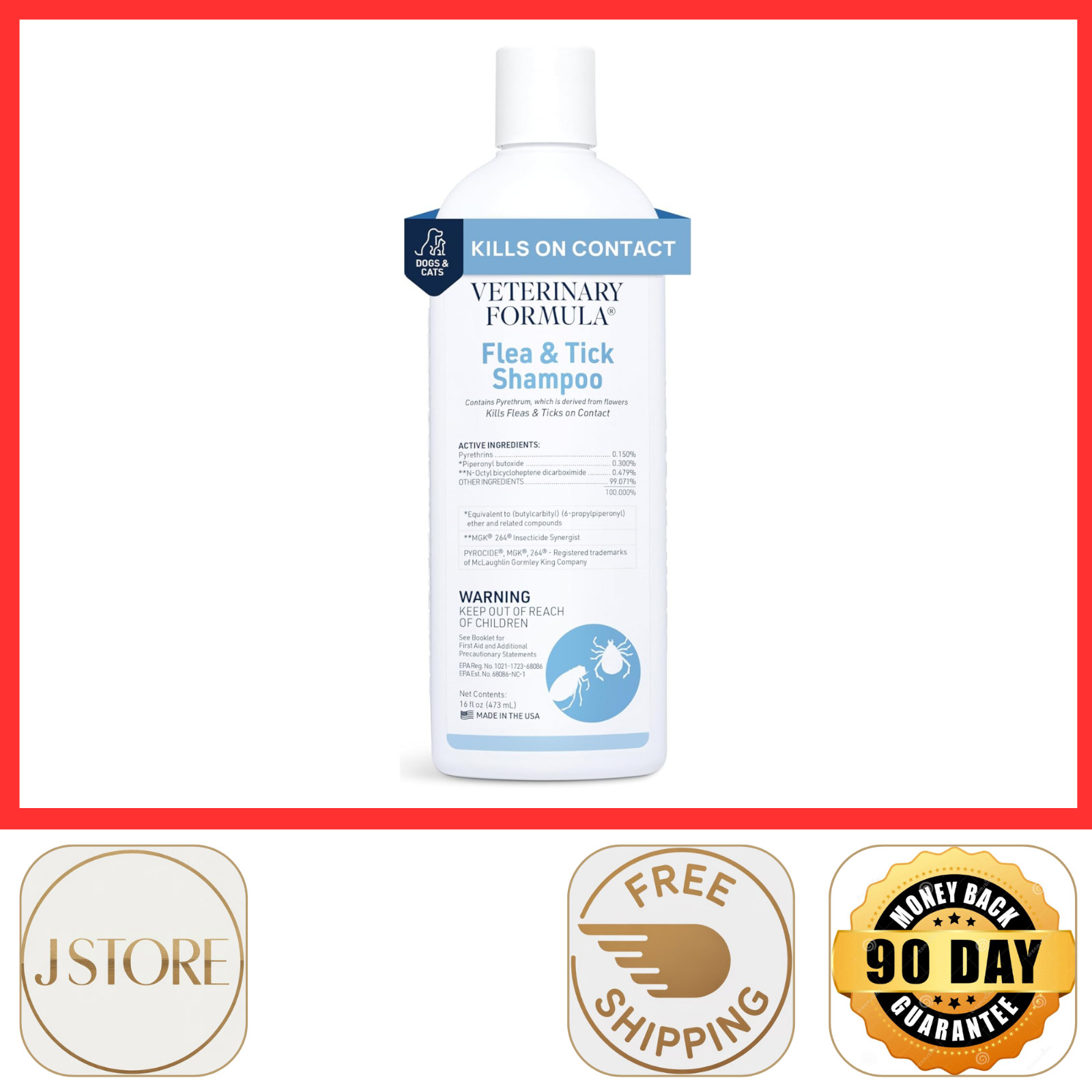 For Dogs & Cats,16 Fl.