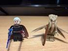 Count Dooku and Poggle the Lesser Minifigures from set 75017 "Duel on Geonosis"