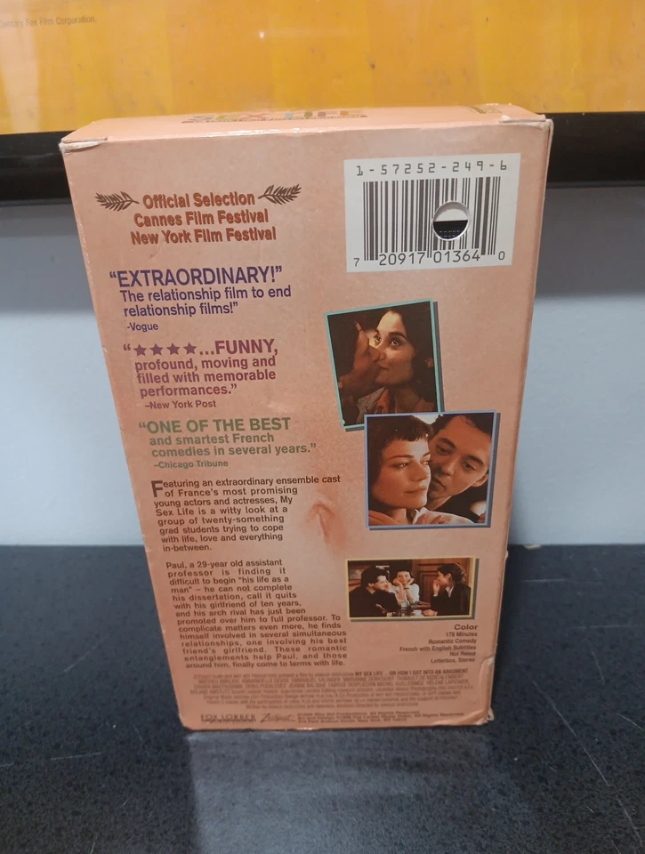 My Sex Life...Or How I Got Into an Argument VHS Screener Promo Tape - Image 2 of 4