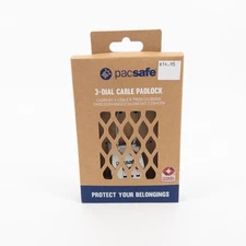 PacSafe® 3-Dial Cable Padlock | Prosafe™ 800 Travel Sentry | 10250 | TSA