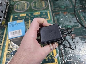 NEC PC Engine Core Grafx AC Power Adapter PAD-105 Official DC 9V 650mA w/Box-SEE