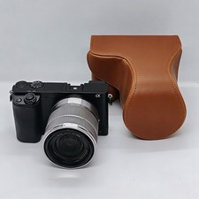 For Sony NEX5N NEX5C NEX5T NEX5R Camera Bag Protection Leather Case Base Cover