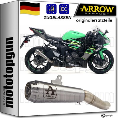 auspuff zugelassen titan pro arrow fur kawasaki zx-6r zx-6 r 636 2019 19 2020 20