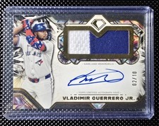 Vladimir Guerrero Jr 2025 Diamond Icons 02/10 Auto Jumbo Patch Card
