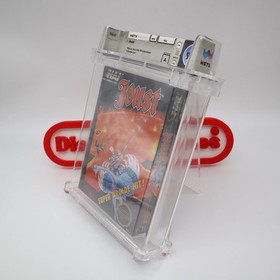 NES Nintendo JOUST - ROUND SOQ! WATA GRADED 9.2 A NEW & Factory Sealed + H-Seam!