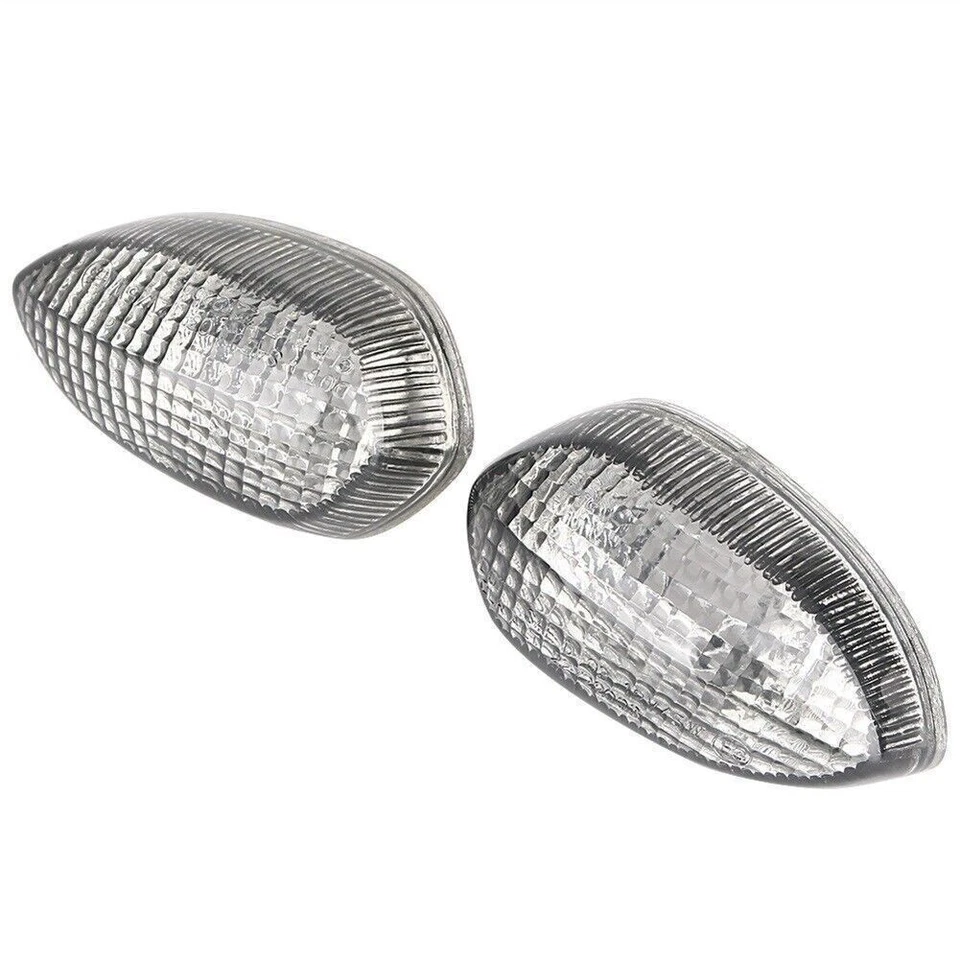 Lente de humo Lente de luz de señal de giro frontal para Yamaha YZF R1 2002-06/R6 2003-05 04 Foto 4 de 4