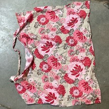 Udder Covers Nursing Cover Pink Floral One Size Adjustable Strap