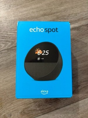 Amazon Echo Spot Smart Alarm Clock -  2024 Release, Blue