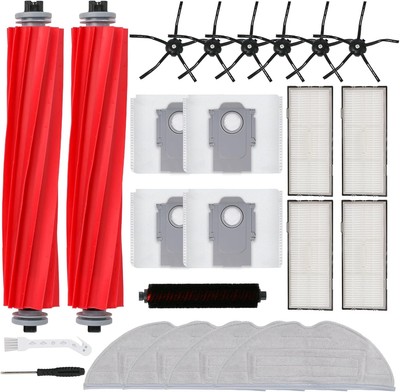 23 PCS Accessories Kit for Roborock S7 MaxV Ultra Robot Vacuum Cleaner
