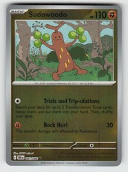 Sudowoodo 043/086 Chaos Rising Reverse Holo