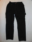 CQR Men's Tactical Cargo Pants Black 32 x 34 Ripstop Reinforced Legs