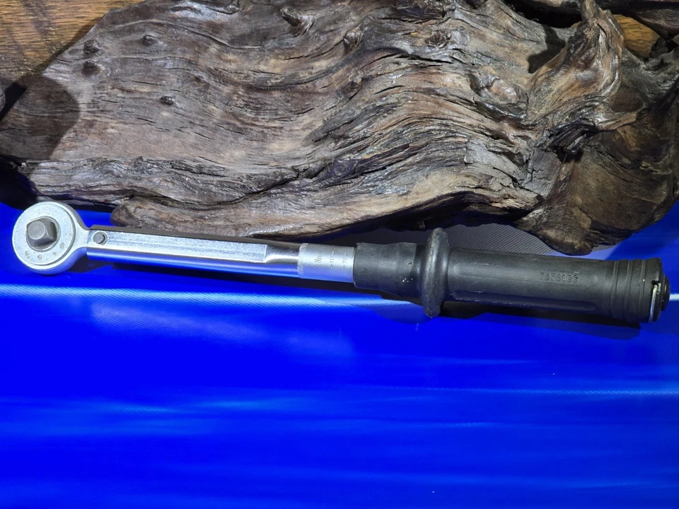 Hazet 5121 CT 1/2" Llave dinamométrica de accionamiento 10-120Nm Alemania 15" de largo Foto 3 de 4