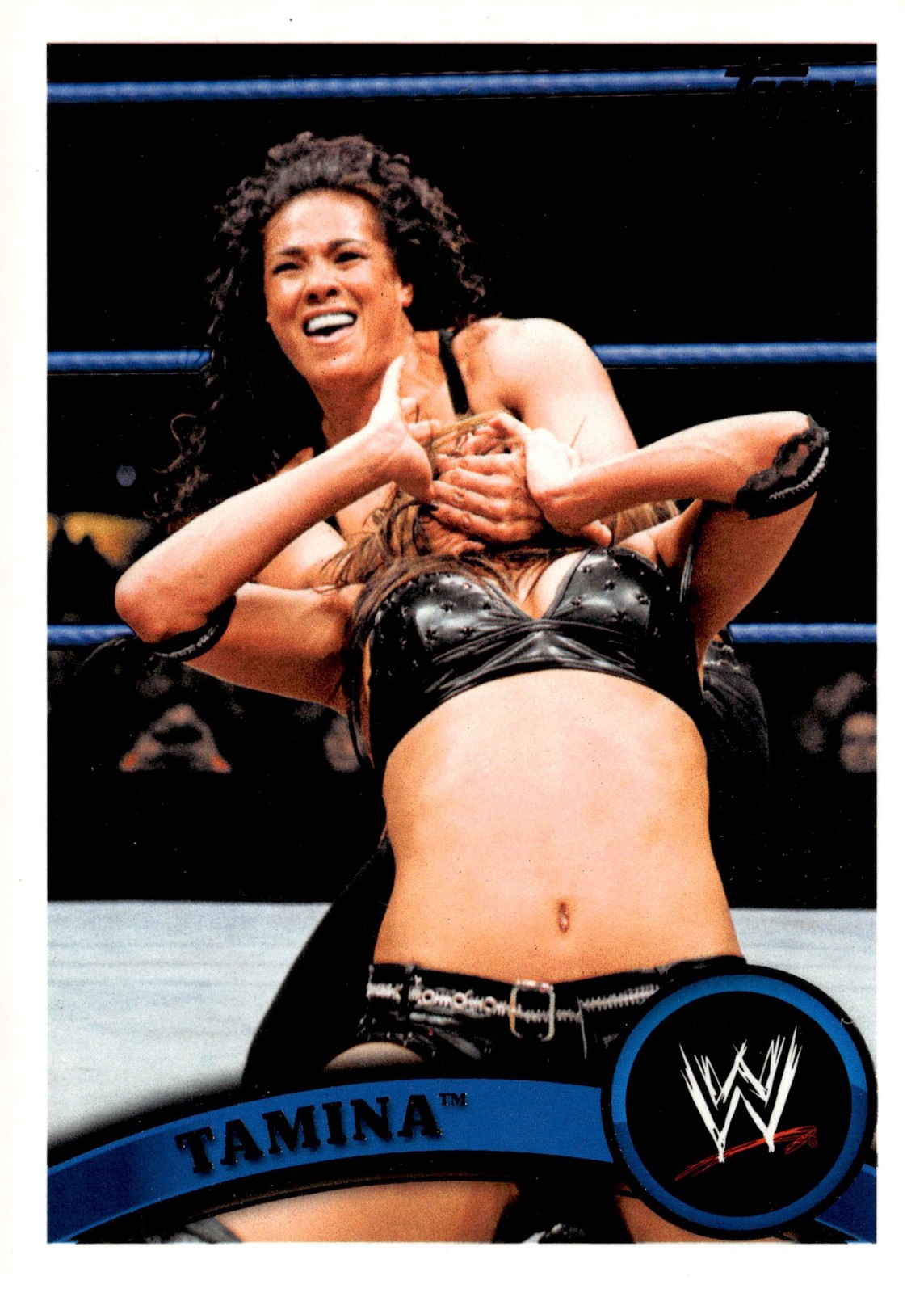 2011 Topps WWE #24 Tamina