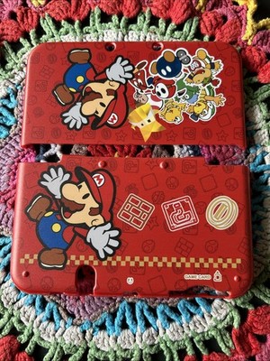 New Nintendo 3DS XL Faceplate Schale ''Mario'' Paper Mario  Koopa Birdo TOP NEU