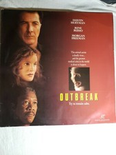 OUTBREAK LaserDisc DOLBY DIGITAL Laser Video Disc DUSTIN HOFFMAN/RUSSO/FREEMAN