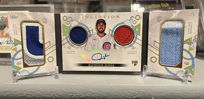 2022 Topps Inception Autograph Gameday Gear Relic Book Alfonso Rivas ...