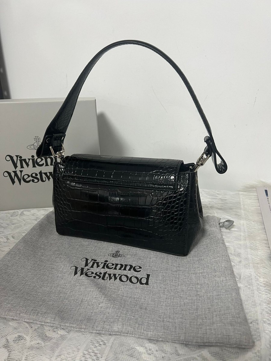 Vivienne Westwood Hazel Hand Shoulder Bag color Black