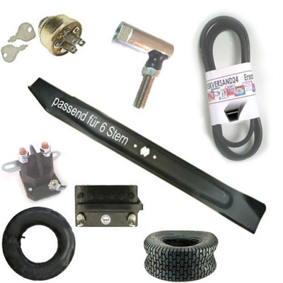 M.t.d ソダシグッズ Ersatzteile für MTD RH 115/76 Keilriemen Zündschloß Reifen Messer