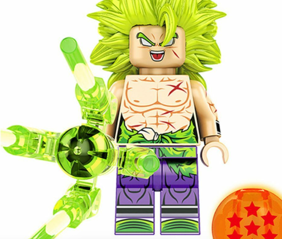 Broly Lego Minifigure Dragon Ball Broly: The Legendary Super