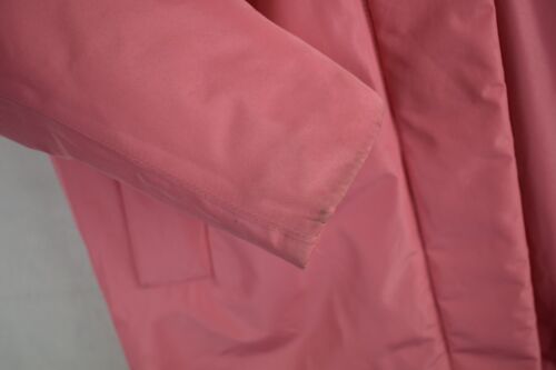 Lands End Womans Pink Long Padded Puffer Jacket Size XS Petite Anorak Parka Coat - Picture 4 of 11