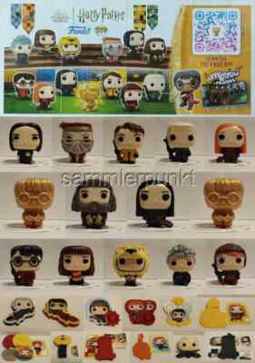 EINZELFIGUR + BPZ Ihrer Wahl aus Funko-Harry Potter2-Quidditch / Kinder Joy