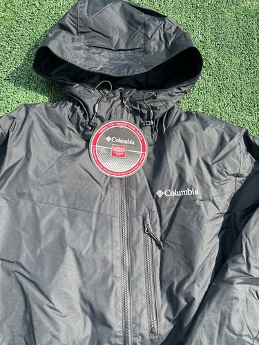 $150 Medium Columbia Wister Slope Insulated Jacket Hooded Relaxed Fit 2017 - Picture 3 of 13